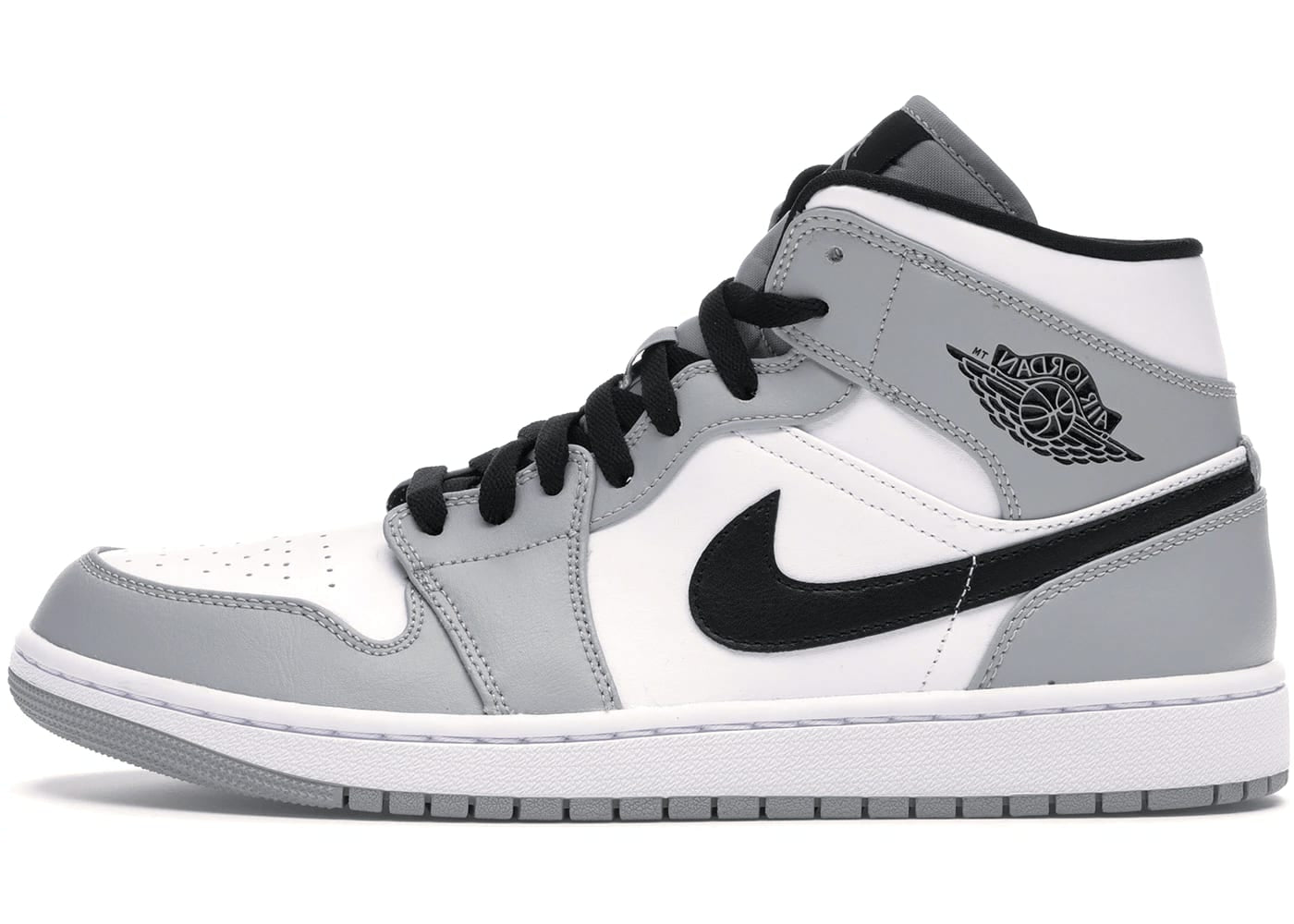 Jordan 1 Mid Light Smoke Grey