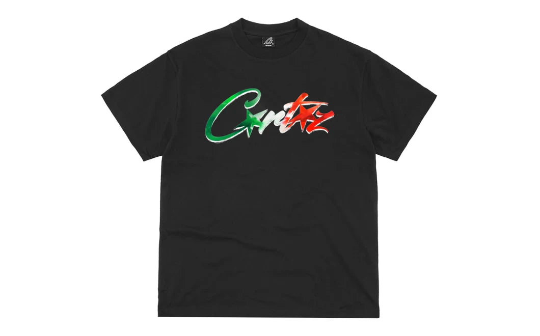 Corteiz Allstartz Italia Tee Black