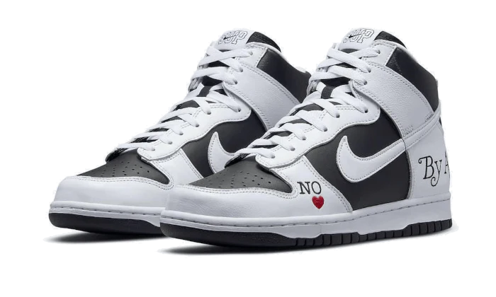 Nike SB Dunk High Supreme bármilyen eszközzel fekete