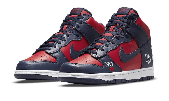 Nike SB Dunk High Supreme bármilyen eszközzel Navy