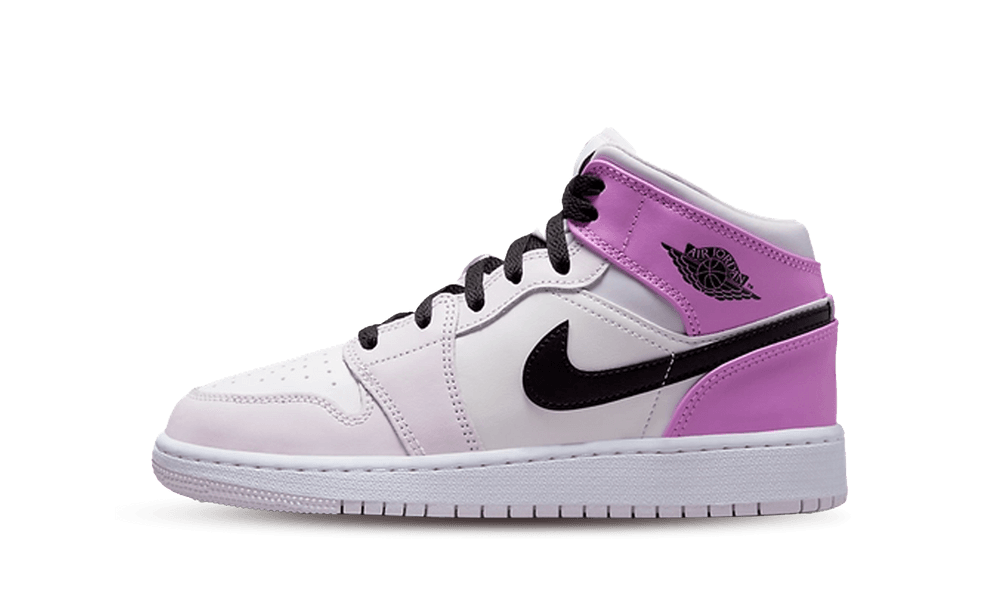 Jordan 1 Mid Barely Grape (GS)