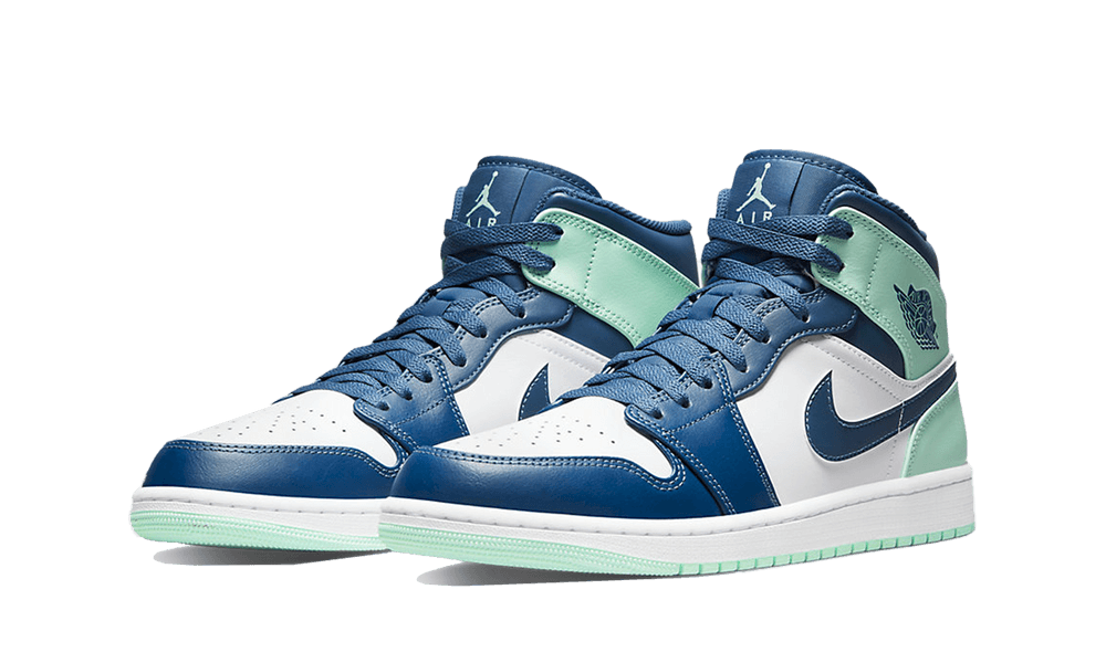 Jordan 1 Mid Mystic Navy mentahab