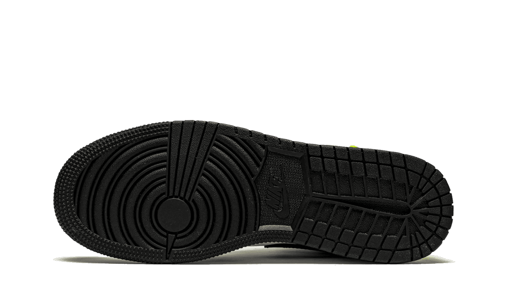 Jordan 1 középső pasztell fekete lábujj (GS)