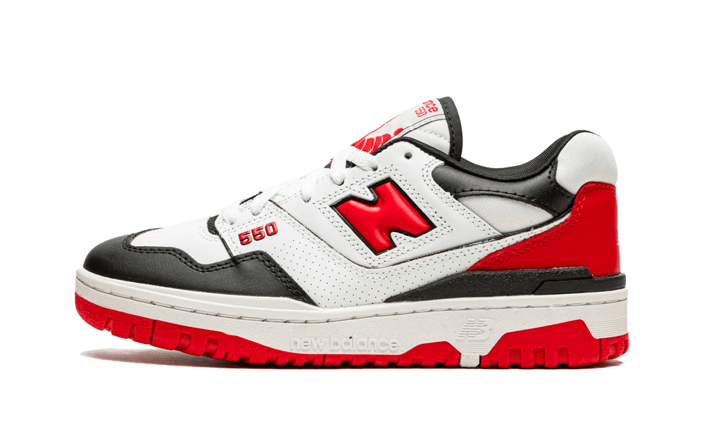 New Balance 550 Fehér Piros Fekete