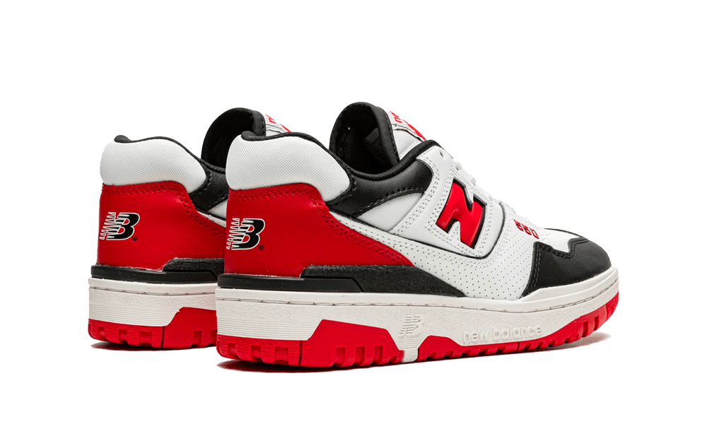 New Balance 550 Fehér Piros Fekete