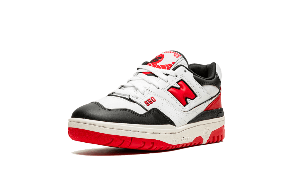 New Balance 550 Fehér Piros Fekete
