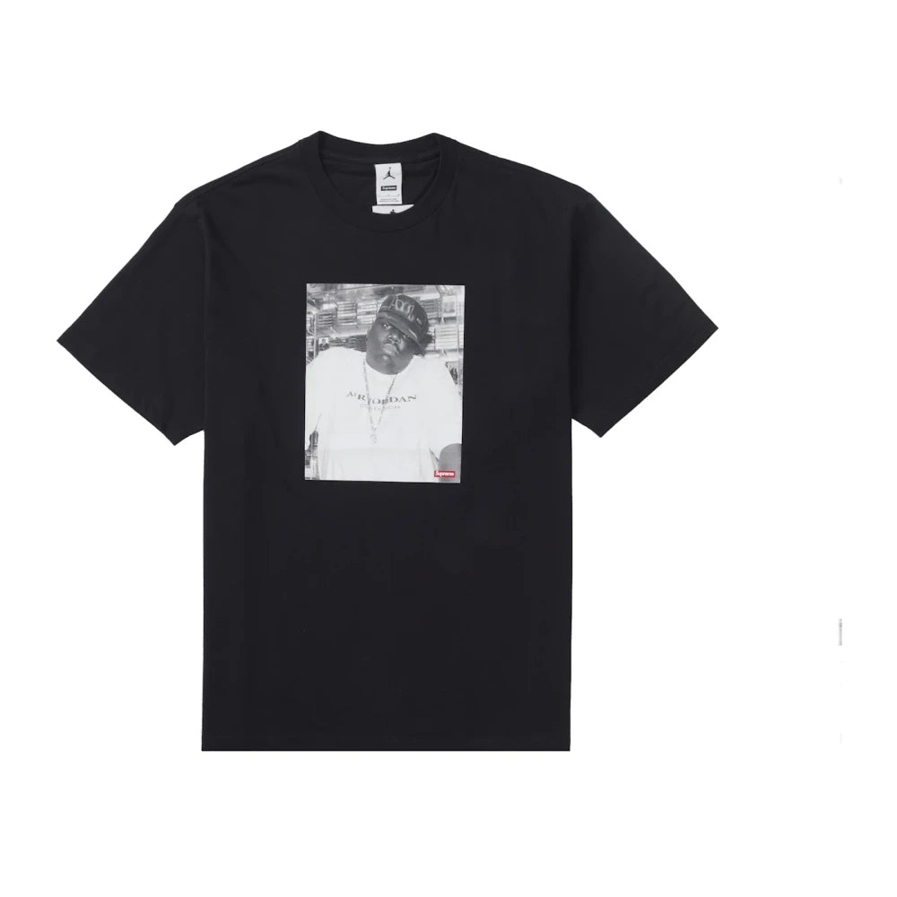 Supreme Jordan Biggie S S Top Black