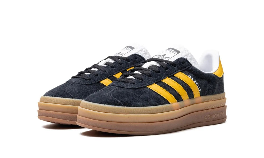 Adidas Gazelle Bold Black Bold Gold (W)