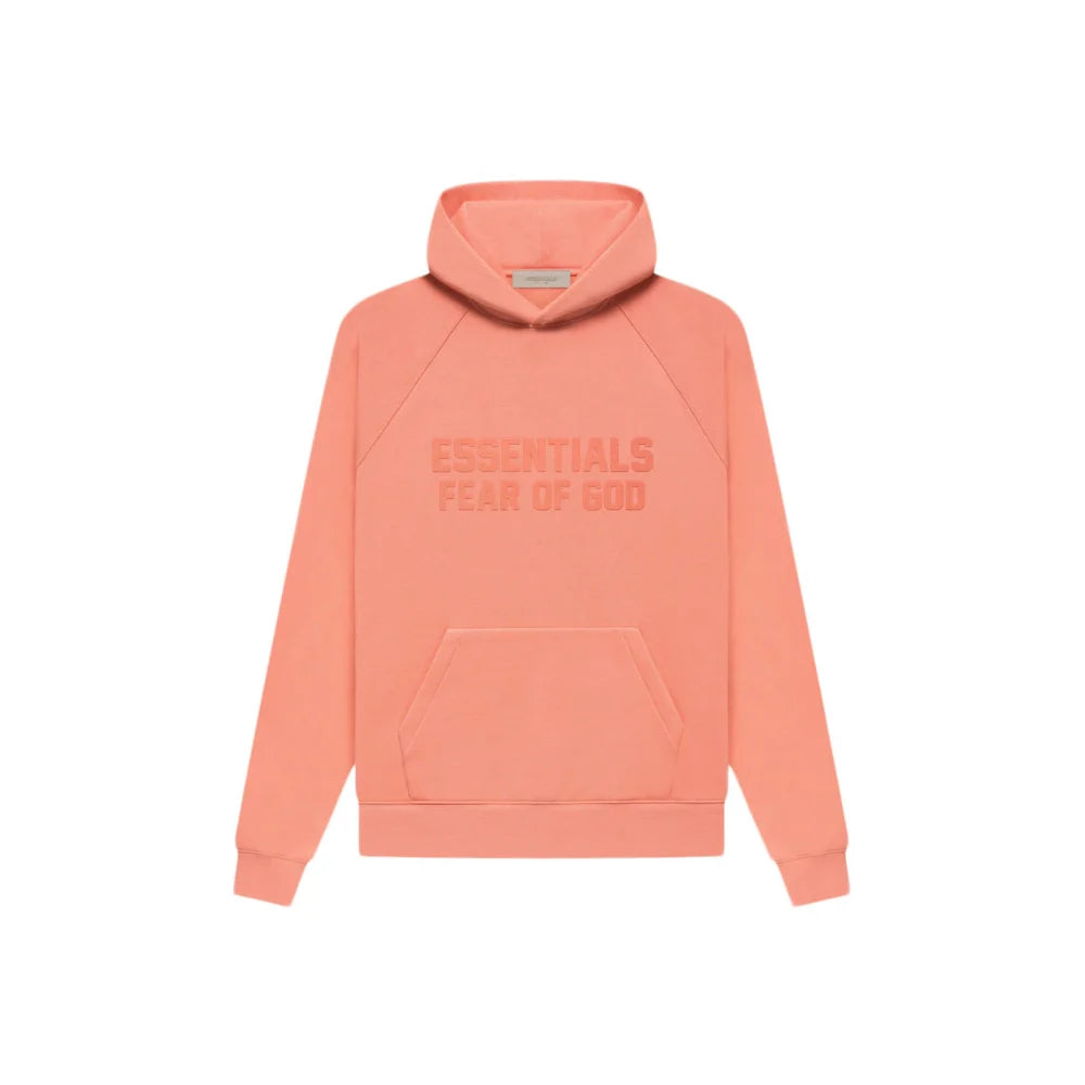 Fear of God Essentials Hoodie Coral