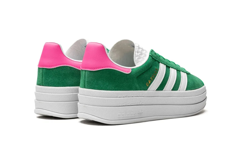 Adidas Gazelle Bold Green Lucid Pink (W)