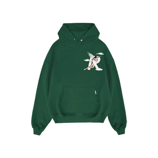 Represent Storms In Heaven Hoodie Racing Green