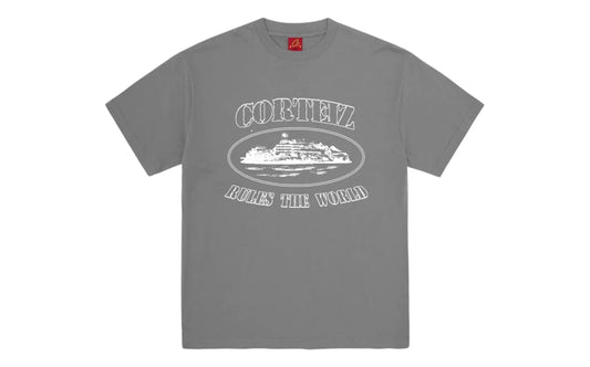 Corteiz OG Alcatraz Tee Gully Grey