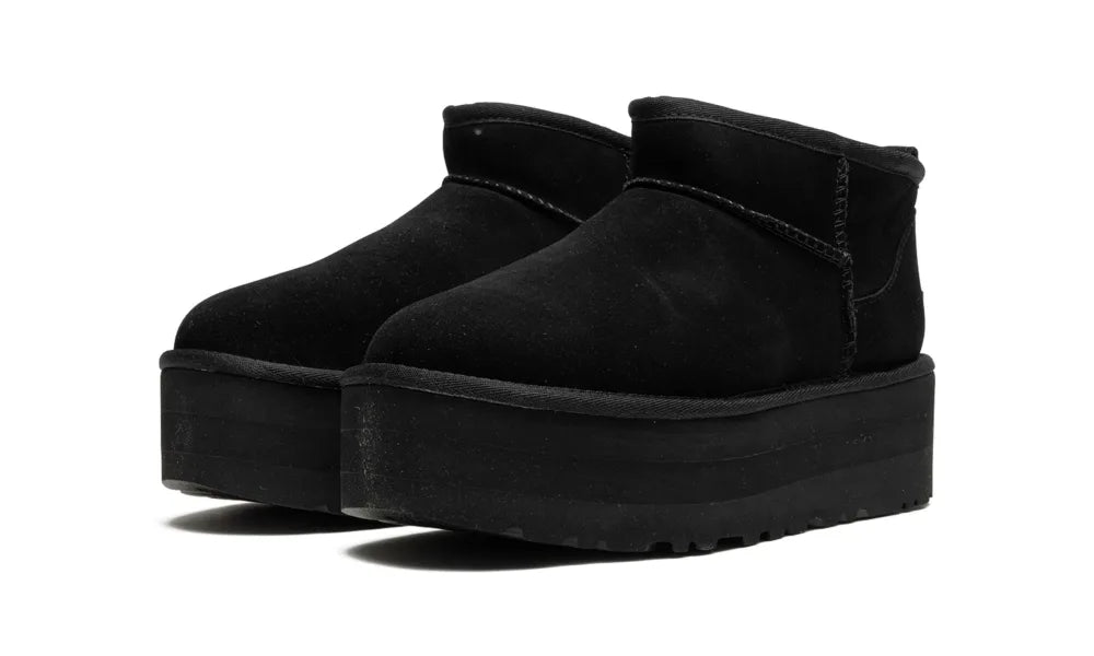 UGG Classic Ultra Mini Platform Boot Black (W)