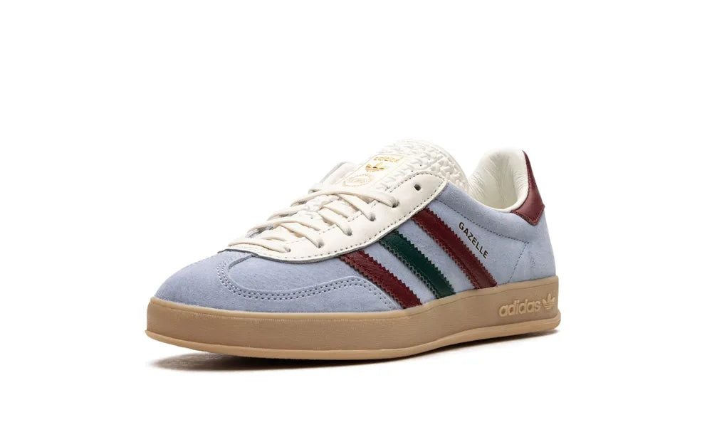 Adidas Gazelle Indoor Blue Dawn Collegiate Burgundy