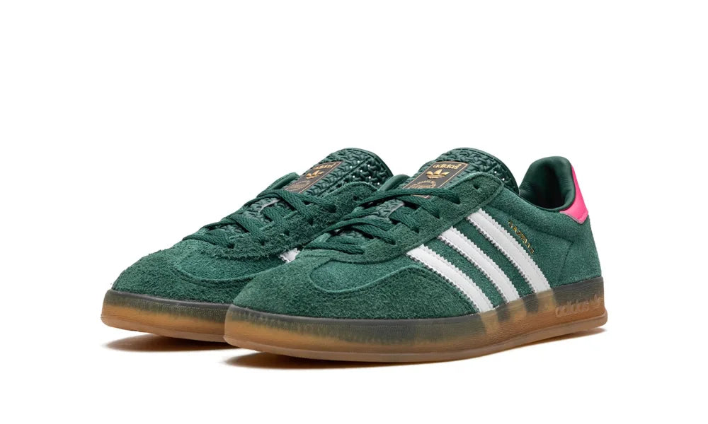 Adidas Gazelle Indoor Collegiate Green Lucid Pink (W)