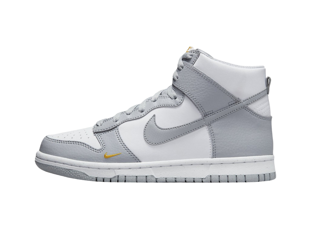 Nike Dunk High Next Nature Wolf Grey Marigold (GS)