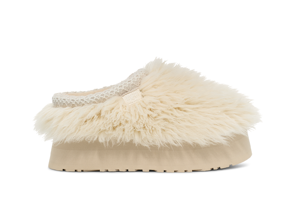 UGG Fluff Momma Sugar Tasman Slipper White (W)