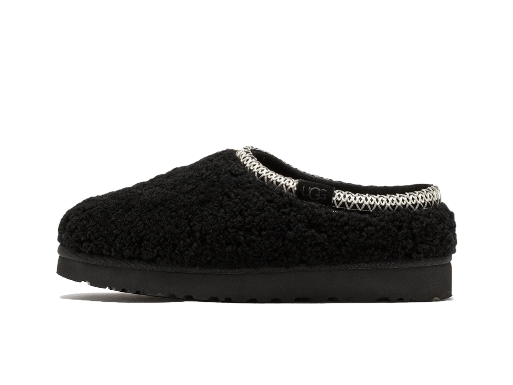 UGG Tasman Maxi Curly Slipper Black