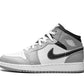 Jordan 1 Mid Light Smoke Grey (GS)