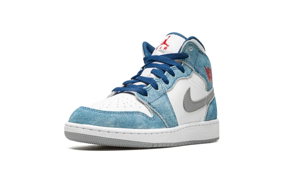 Jordan 1 Mid SE French Blue Light Steel (GS)