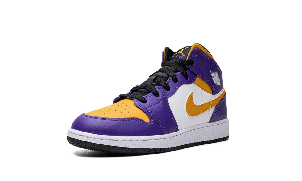 Jordan 1 Mid Lakers (2022) (GS)