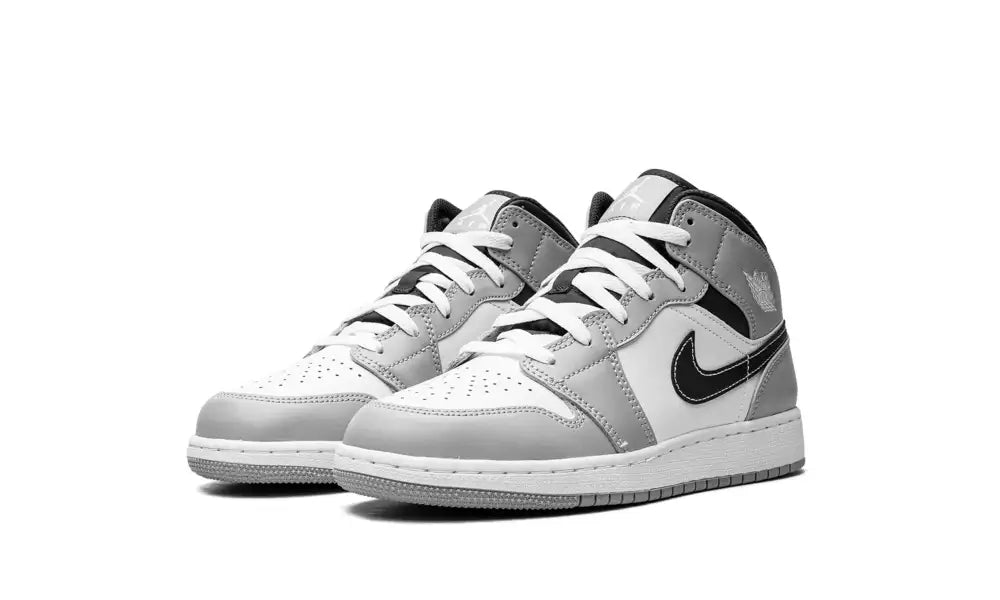 Jordan 1 Mid Light Smoke Grey (GS)