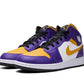 Jordan 1 Mid Lakers (2022) (GS)