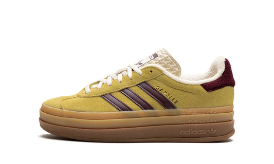 Adidas Gazelle Bold Almost Yellow Maroon (W)