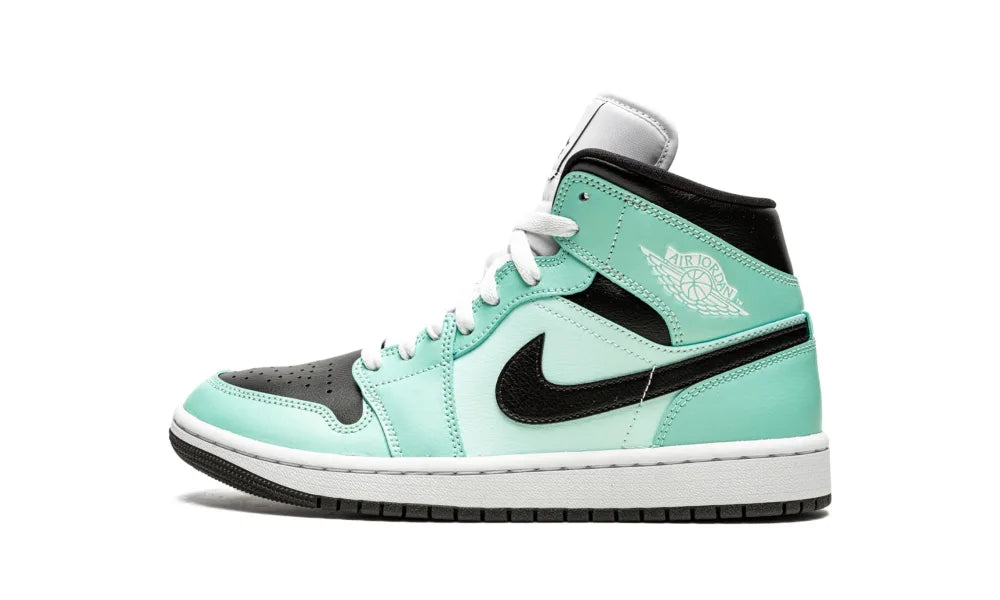 Jordan 1 Mid Aqua Blue Tint (W)