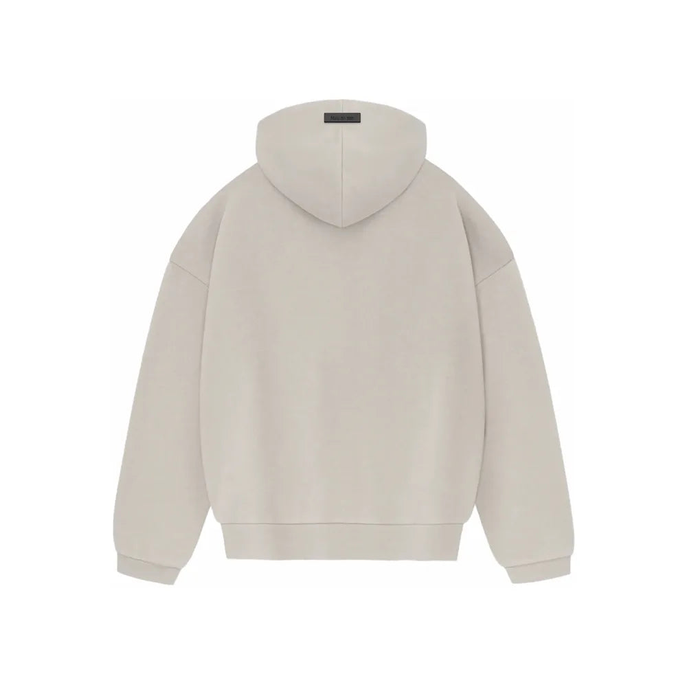 Fear of God Essentials Hoodie Silver Cloud