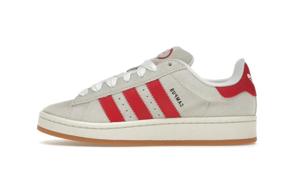 Adidas Campus 00s Crystal White Better Scarlet (W)