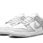 Nike Dunk alacsony szürke köd