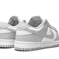 Nike Dunk alacsony szürke köd