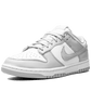 Nike Dunk alacsony szürke köd