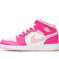 Jordan 1 Mid Fierce Pink (GS)