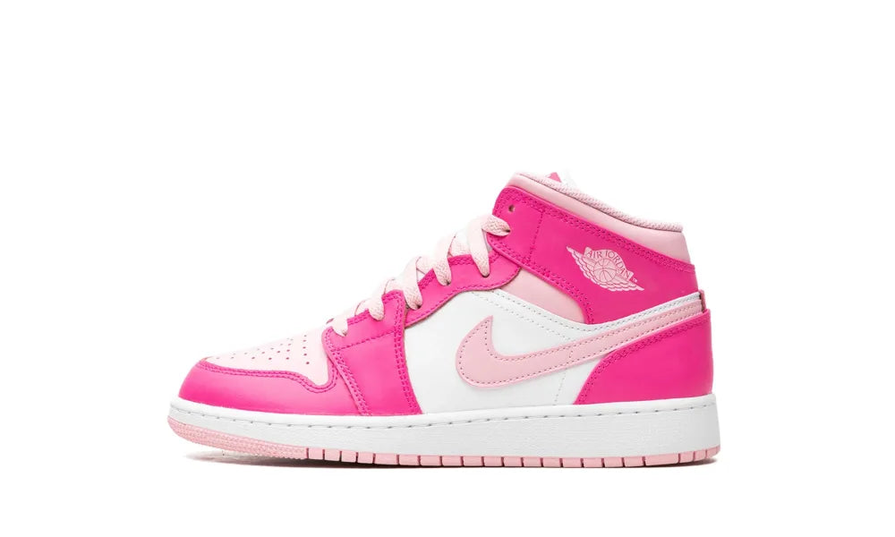 Jordan 1 Mid Fierce Pink (GS)