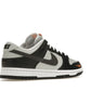 Nike Dunk Low Black Total Orange Mini Swoosh