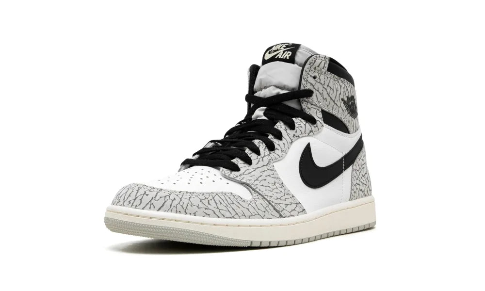 Jordan 1 Retro High OG White Cement