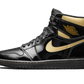 Jordan 1 Retro High Black Metallic Gold