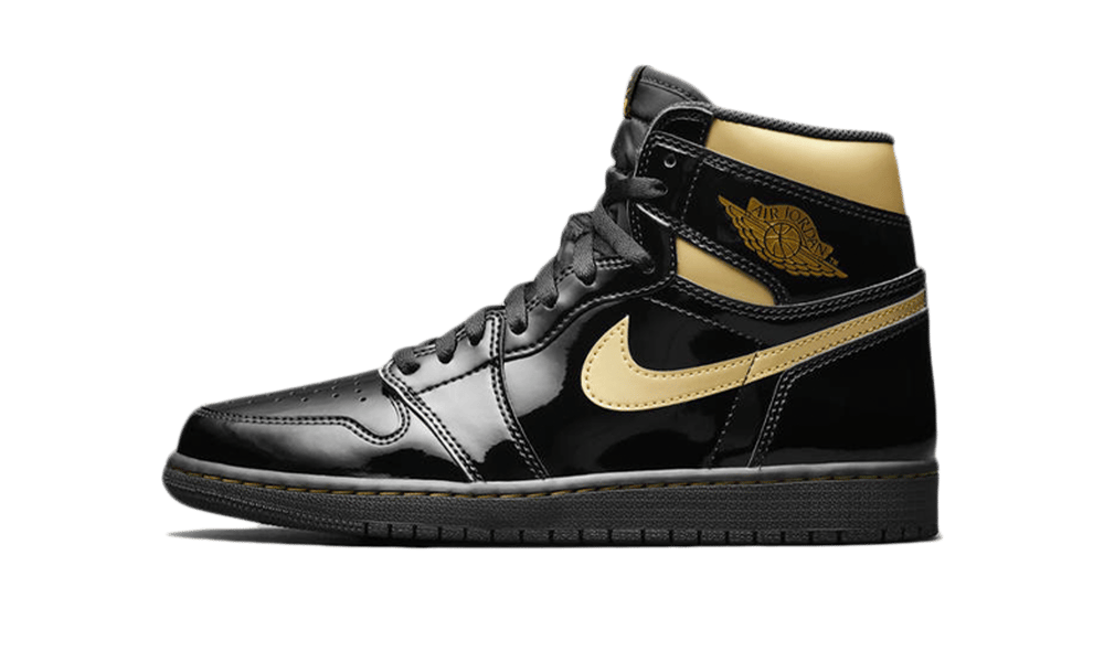 Jordan 1 Retro High Black Metallic Gold