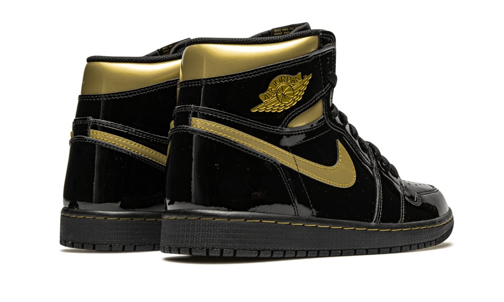 Jordan 1 Retro High Black Metallic Gold