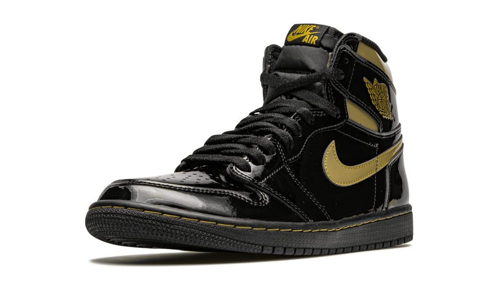 Jordan 1 Retro High Black Metallic Gold