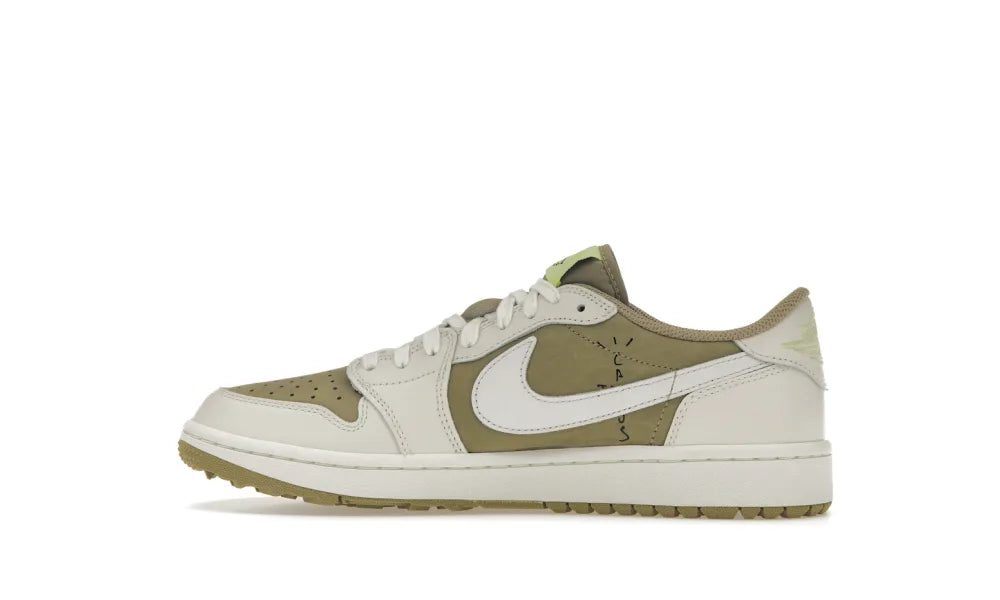 Jordan 1 Retro Low Golf Travis Scott Neutral Olive