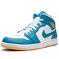 Jordan 1 Mid Aquatone