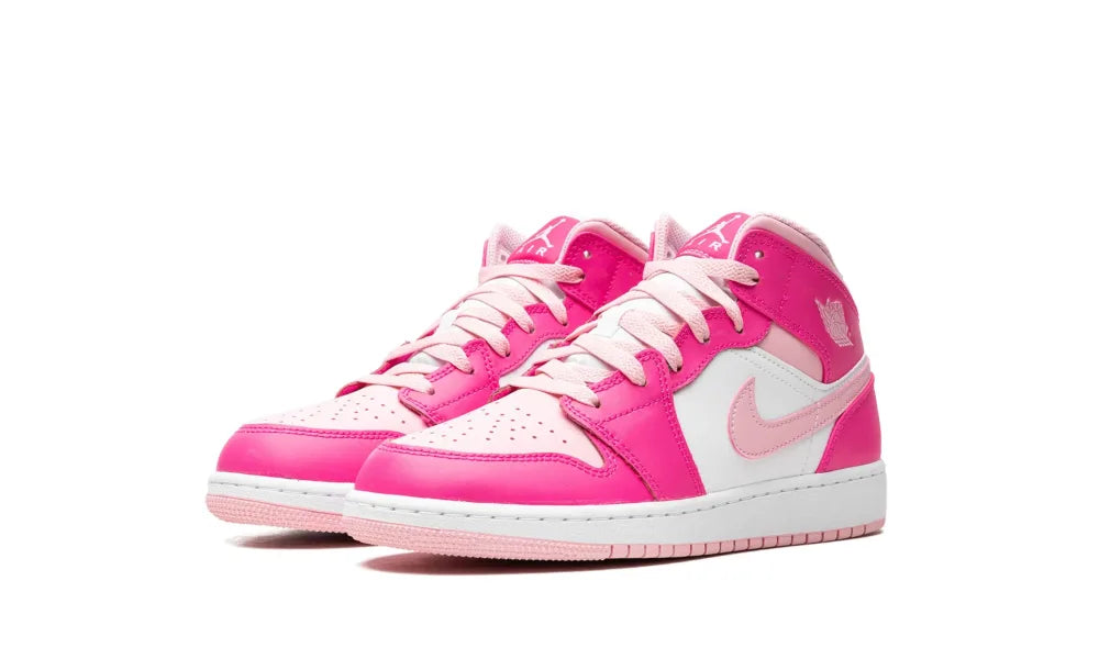 Jordan 1 Mid Fierce Pink (GS)