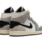 Jordan 1 Mid SE Craft White Cement Grey Black