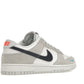 Nike Dunk Low White Grey Navy Aqua Mini Swoosh