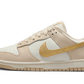 Nike Dunk Low Phantom Metallic Gold (W)