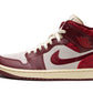 Jordan 1 Mid SE Tiki Leaf Team Red (W)