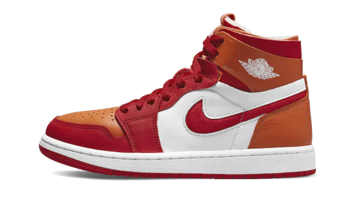 Jordan 1 High Zoom Air CMFT Fire Red Hot Curry